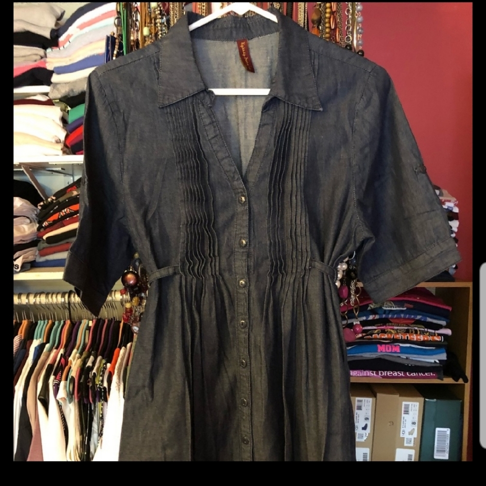 Denim tunic large - Picture 2 of 7